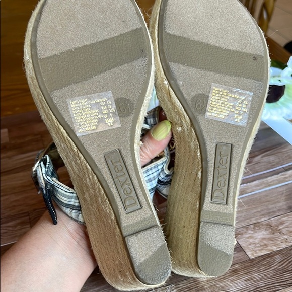 Dexter Black and Plaid Sandals - Picture 6 of 6